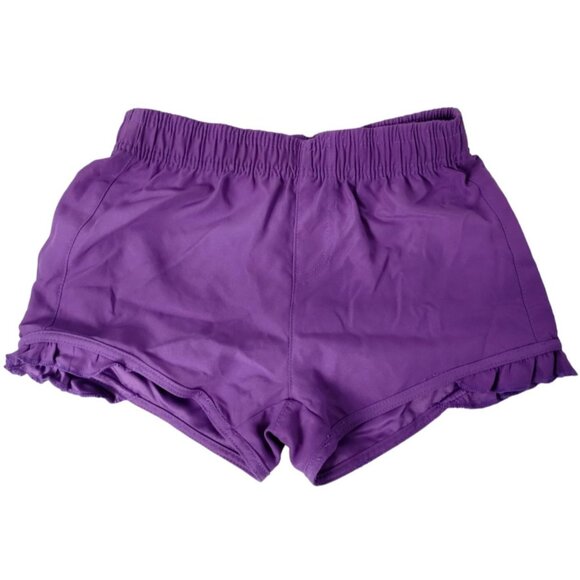 ORageous Girls Medium Bright Violet Solid Boardshorts Athletic New with Tags - Picture 1 of 6